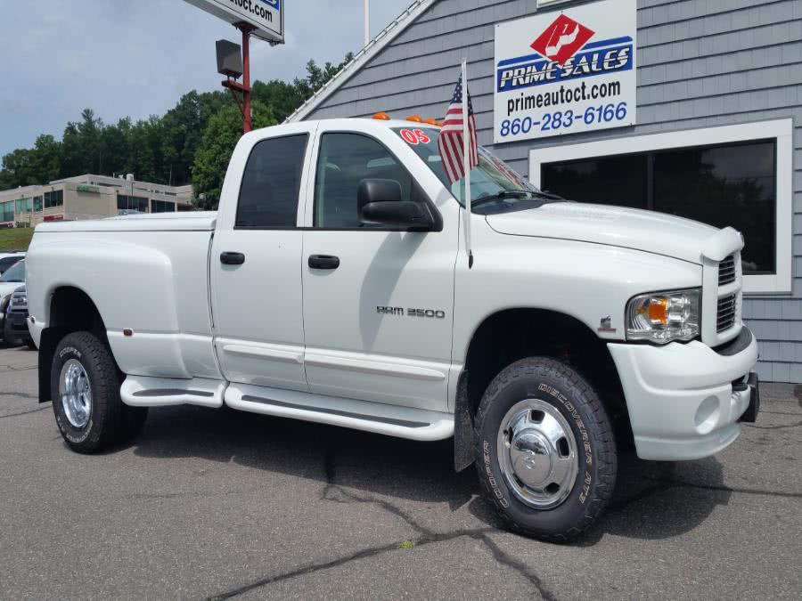 2005 Dodge Ram 3500 4dr Quad Cab 160.5" WB DRW 4WD SLT, available for sale in Thomaston, CT