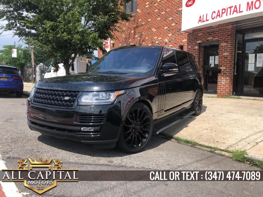 2016 Land Rover Range Rover 4WD 4dr Supercharged LWB, available for sale in Brooklyn, New York | All Capital Motors. Brooklyn, New York