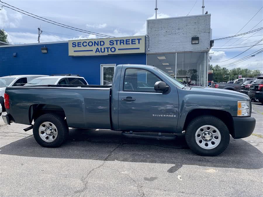 2008 Chevrolet Silverado 1500 4WD Reg Cab 119.0" Work Truck, available for sale in Manchester, New Hampshire | Second Street Auto Sales Inc. Manchester, New Hampshire