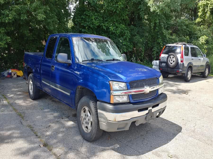 2003 Chevrolet Silverado 1500 Ext Cab 143.5" WB 4WD LS, available for sale in Chicopee, Massachusetts | Matts Auto Mall LLC. Chicopee, Massachusetts