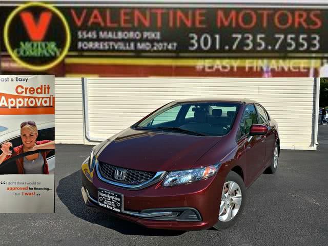 2015 Honda Civic Sedan LX, available for sale in Forestville, Maryland | Valentine Motor Company. Forestville, Maryland 2015 Honda Civic Sedan LX, available for sale in Forestville, Maryland | Valentine Motor Company. Forestville, Maryland