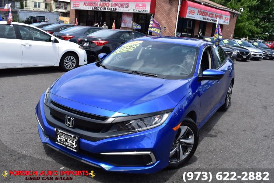 2019 Honda Civic Sedan LX CVT, available for sale in Irvington, New Jersey | Foreign Auto Imports. Irvington, New Jersey
