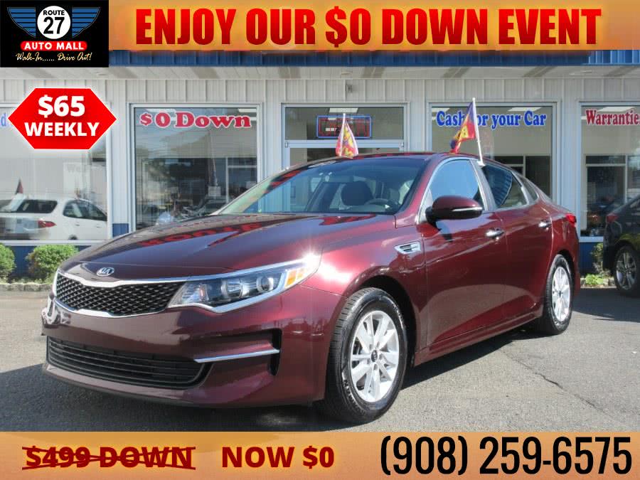 2018 Kia Optima LX Auto, available for sale in Linden, New Jersey | Route 27 Auto Mall. Linden, New Jersey