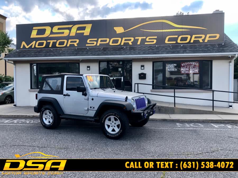 2009 Jeep Wrangler 4WD 2dr X, available for sale in Commack, New York | DSA Motor Sports Corp. Commack, New York
