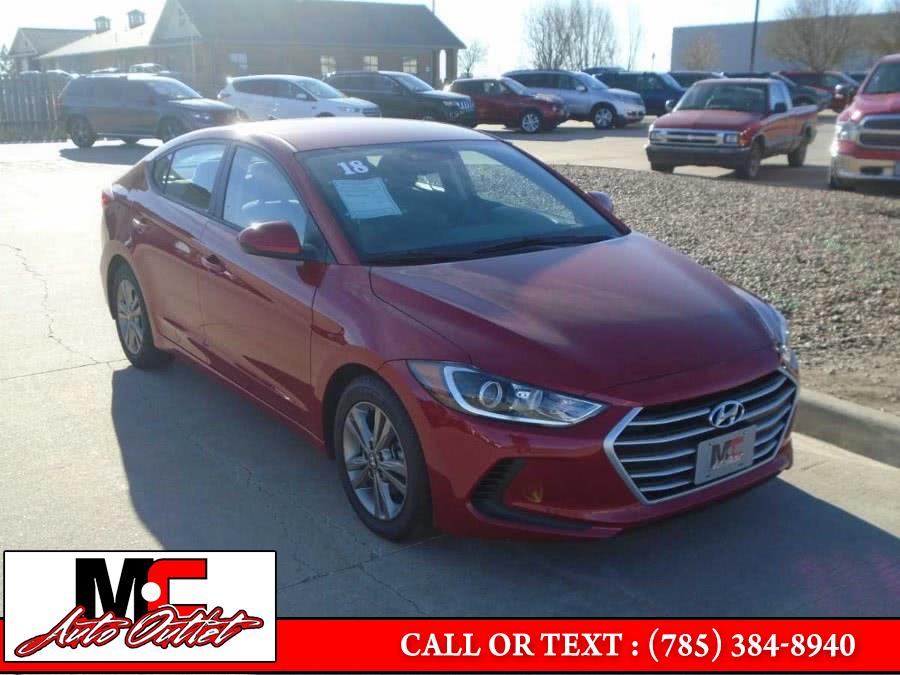 2018 Hyundai Elantra SEL 2.0L Auto SULEV (Alabama), available for sale in Colby, Kansas | M C Auto Outlet Inc. Colby, Kansas