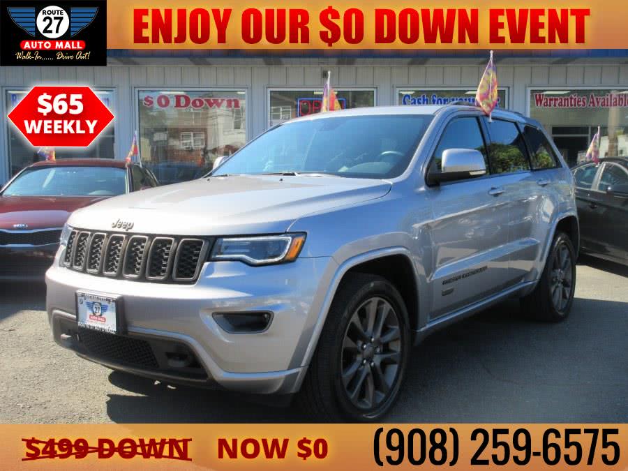 Used Jeep Grand Cherokee Limited 4x4 2017 | Route 27 Auto Mall. Linden, New Jersey Used Jeep Grand Cherokee Limited 4x4 2017 | Route 27 Auto Mall. Linden, New Jersey
