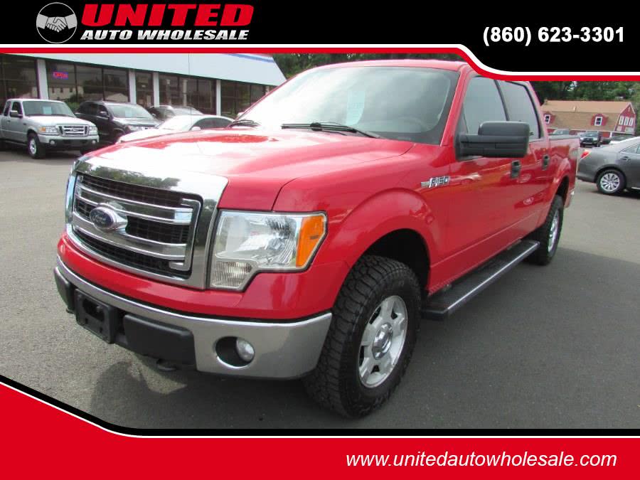 2013 Ford F-150 4WD SuperCrew 145" XLT, available for sale in East Windsor, Connecticut | United Auto Sales of E Windsor, Inc. East Windsor, Connecticut