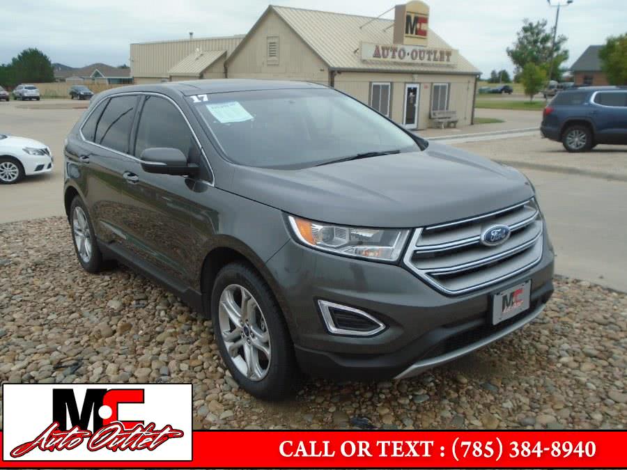 2017 Ford Edge Titanium AWD, available for sale in Colby, Kansas | M C Auto Outlet Inc. Colby, Kansas