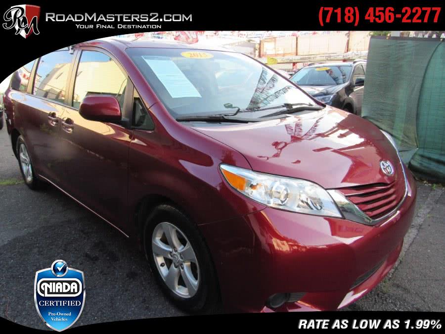 2015 Toyota Sienna LE, available for sale in Middle Village, New York | Road Masters II INC. Middle Village, New York