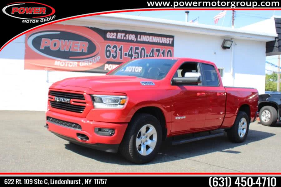 2019 Ram 1500 Big Horn/Lone Star 4x4 Quad Cab 6''4" Box, available for sale in Lindenhurst, New York | Power Motor Group. Lindenhurst, New York