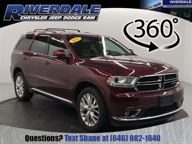 2016 Dodge Durango Limited, available for sale in Bronx, New York | Eastchester Motor Cars. Bronx, New York