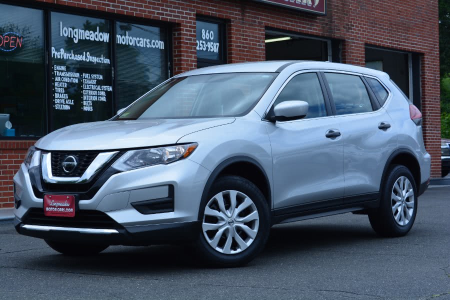 2018 Nissan Rogue AWD S, available for sale in ENFIELD, Connecticut | Longmeadow Motor Cars. ENFIELD, Connecticut