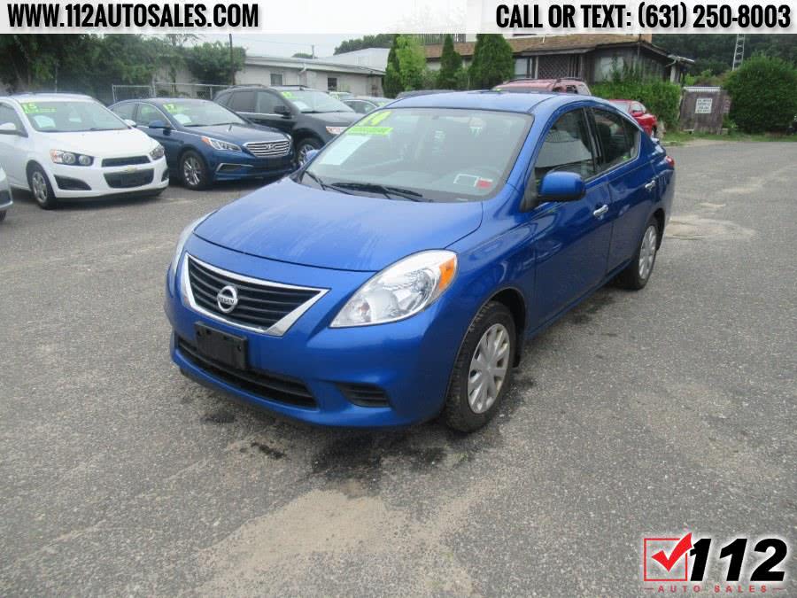 2014 Nissan Versa 4dr Sdn CVT 1.6 SV, available for sale in Patchogue, New York | 112 Auto Sales. Patchogue, New York