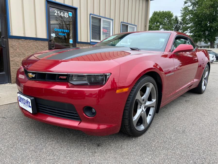 2014 Chevrolet Camaro 2dr Cpe LT w/1LT, available for sale in East Windsor, Connecticut | Century Auto And Truck. East Windsor, Connecticut