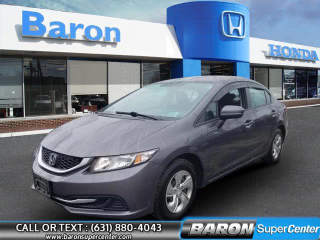 2014 Honda Civic Sedan 4dr CVT LX, available for sale in Patchogue, New York | Baron Supercenter. Patchogue, New York