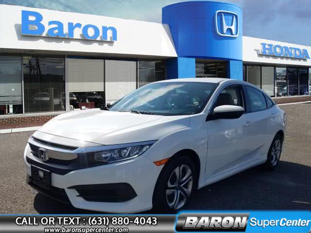 2017 Honda Civic Sedan LX CVT, available for sale in Patchogue, New York | Baron Supercenter. Patchogue, New York