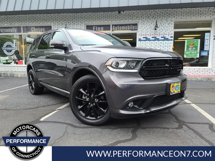 2017 Dodge Durango GT AWD, available for sale in Wilton, Connecticut | Performance Motor Cars Of Connecticut LLC. Wilton, Connecticut