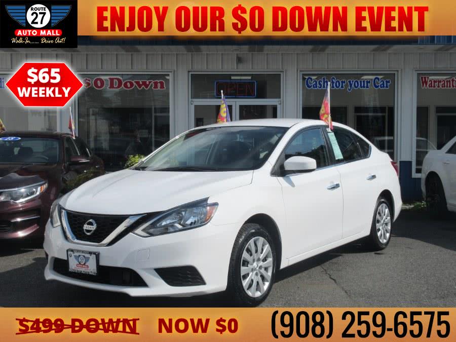 Used Nissan Sentra S CVT 2018 | Route 27 Auto Mall. Linden, New Jersey Used Nissan Sentra S CVT 2018 | Route 27 Auto Mall. Linden, New Jersey