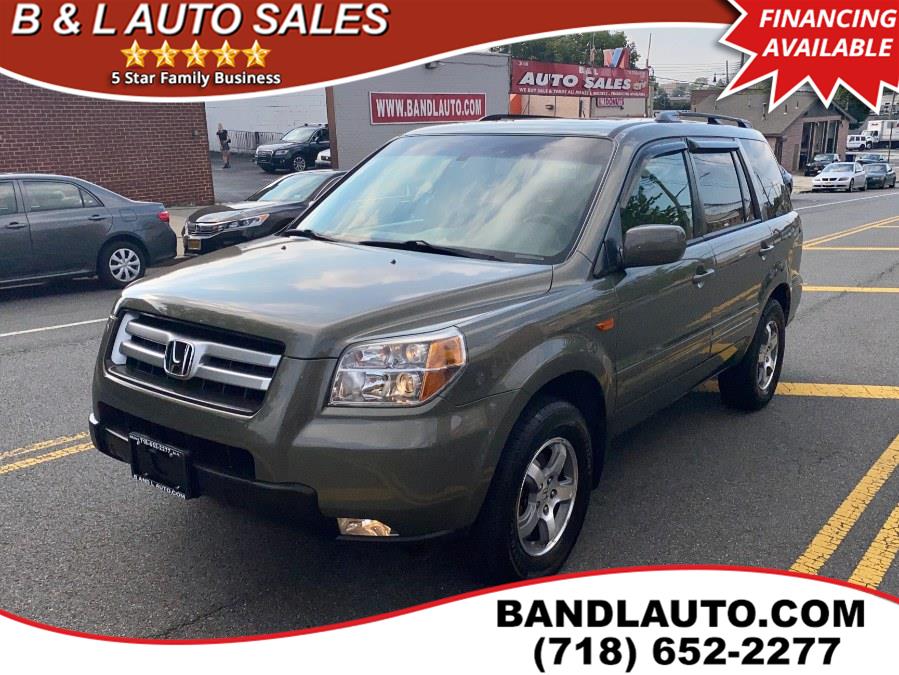 2008 Honda Pilot 4WD 4dr EX-L with NAV, available for sale in Bronx, New York | B & L Auto Sales LLC. Bronx, New York 2008 Honda Pilot 4WD 4dr EX-L with NAV, available for sale in Bronx, New York | B & L Auto Sales LLC. Bronx, New York