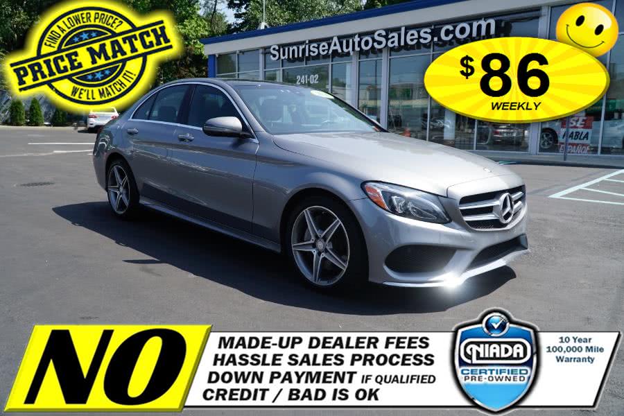 2016 Mercedes-Benz C-Class 4dr Sdn C300 Luxury 4MATIC, available for sale in Rosedale, New York | Sunrise Auto Sales. Rosedale, New York