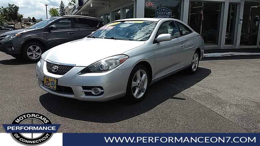 2008 Toyota Camry Solara 2dr Cpe V6 Auto SLE, available for sale in Wilton, Connecticut | Performance Motor Cars Of Connecticut LLC. Wilton, Connecticut