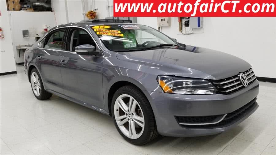 2014 Volkswagen Passat 4dr Sdn 2.0L DSG TDI SE w/Sunroof, available for sale in West Haven, Connecticut | Auto Fair Inc.. West Haven, Connecticut