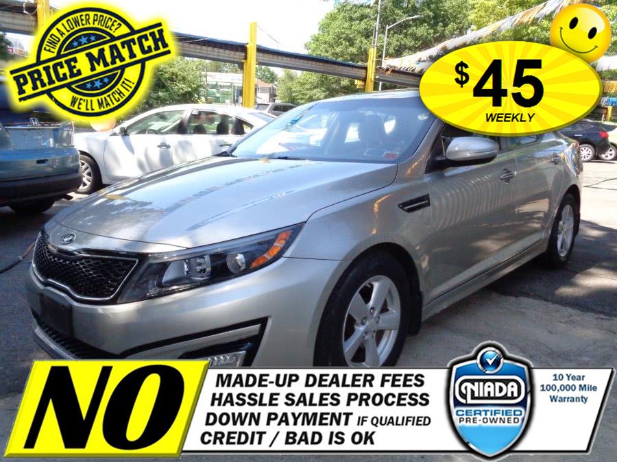 2014 Kia Optima 4dr Sdn LX, available for sale in Rosedale, New York | Sunrise Auto Sales. Rosedale, New York