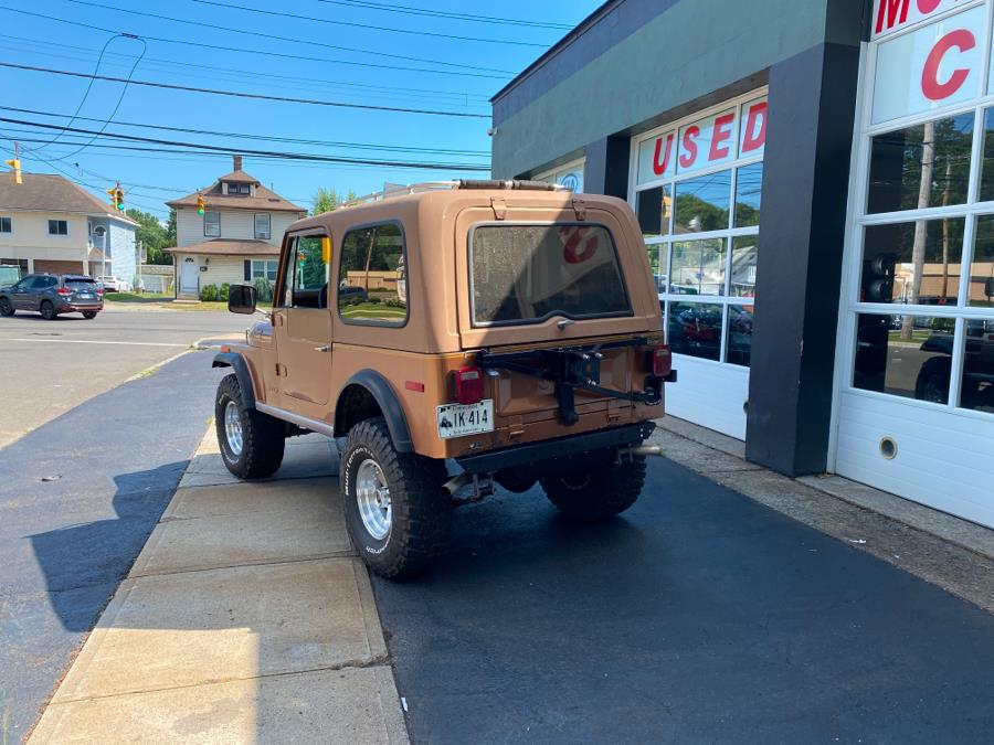 1979 Jeep CJ7 Wrangler Golden Eagle, available for sale in Milford, Connecticut | Village Auto Sales. Milford, Connecticut 1979 Jeep CJ7 Wrangler Golden Eagle, available for sale in Milford, Connecticut | Village Auto Sales. Milford, Connecticut