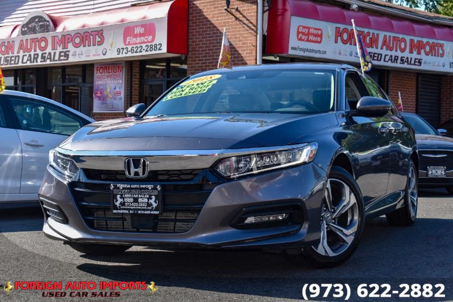 2018 Honda Accord Sedan EX-L 1.5T CVT, available for sale in Irvington, New Jersey | Foreign Auto Imports. Irvington, New Jersey