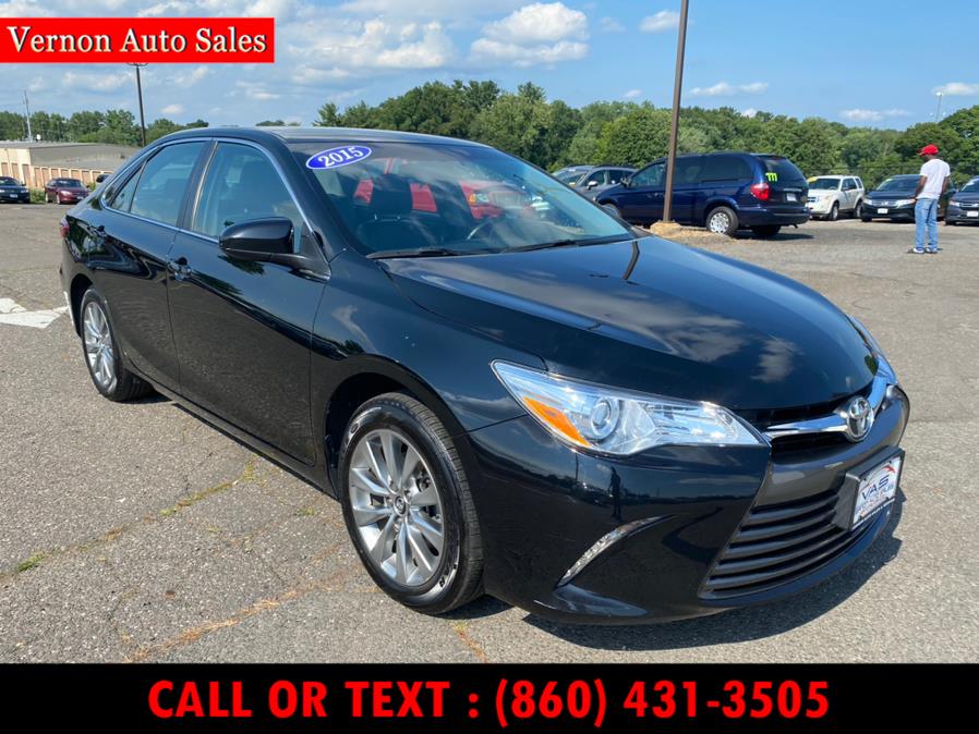 2015 Toyota Camry 4dr Sdn I4 Auto XLE (Natl), available for sale in Manchester, Connecticut | Vernon Auto Sale & Service. Manchester, Connecticut 2015 Toyota Camry 4dr Sdn I4 Auto XLE (Natl), available for sale in Manchester, Connecticut | Vernon Auto Sale & Service. Manchester, Connecticut
