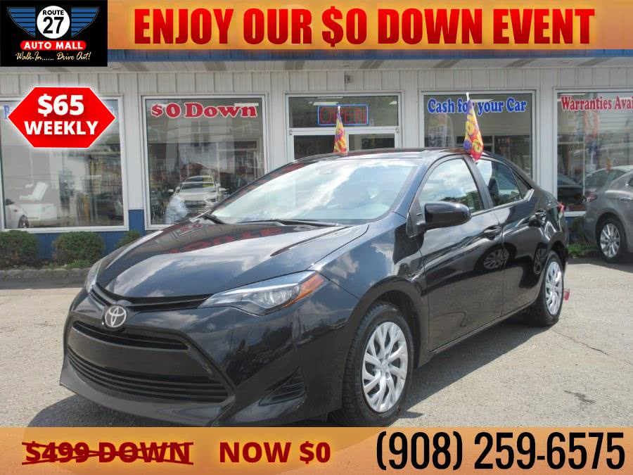 Used Toyota Corolla LE CVT (Natl) 2019 | Route 27 Auto Mall. Linden, New Jersey