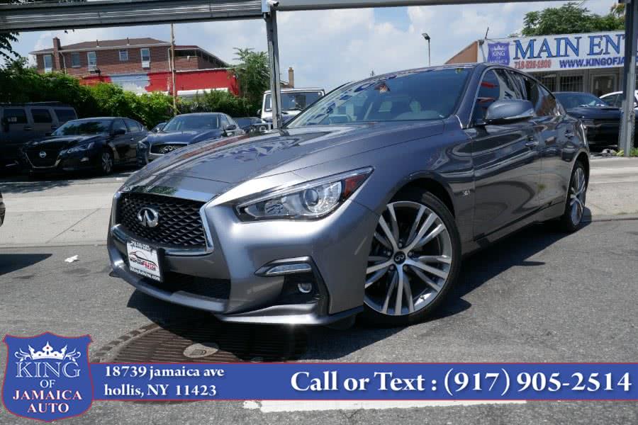 2018 INFINITI Q50 3.0t SPORT AWD, available for sale in Hollis, New York | King of Jamaica Auto Inc. Hollis, New York