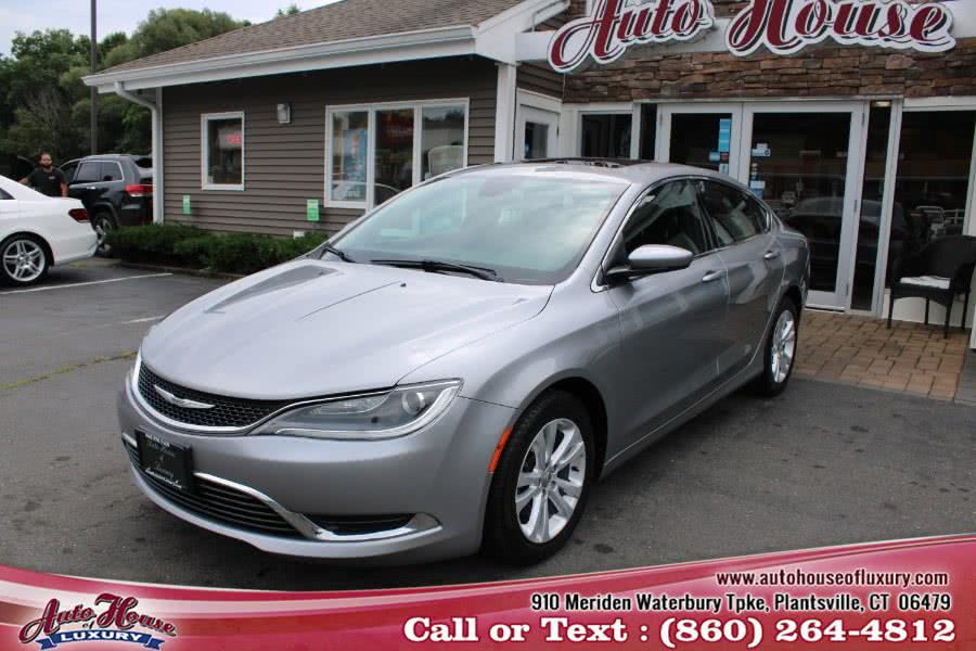 2015 Chrysler 200 4dr Sdn Limited FWD, available for sale in Plantsville, Connecticut | Auto House of Luxury. Plantsville, Connecticut
