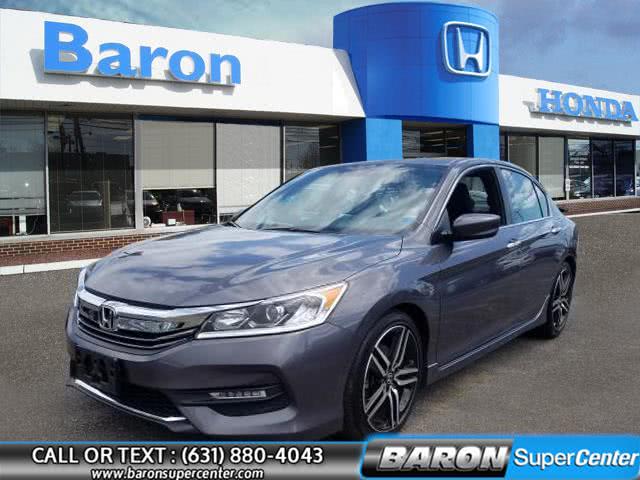 2017 Honda Accord Sedan Sport SE CVT PZEV, available for sale in Patchogue, New York | Baron Supercenter. Patchogue, New York