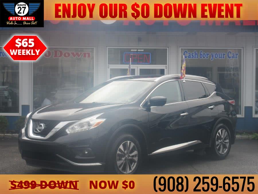 2017 Nissan Murano AWD SL, available for sale in Linden, New Jersey | Route 27 Auto Mall. Linden, New Jersey 2017 Nissan Murano AWD SL, available for sale in Linden, New Jersey | Route 27 Auto Mall. Linden, New Jersey