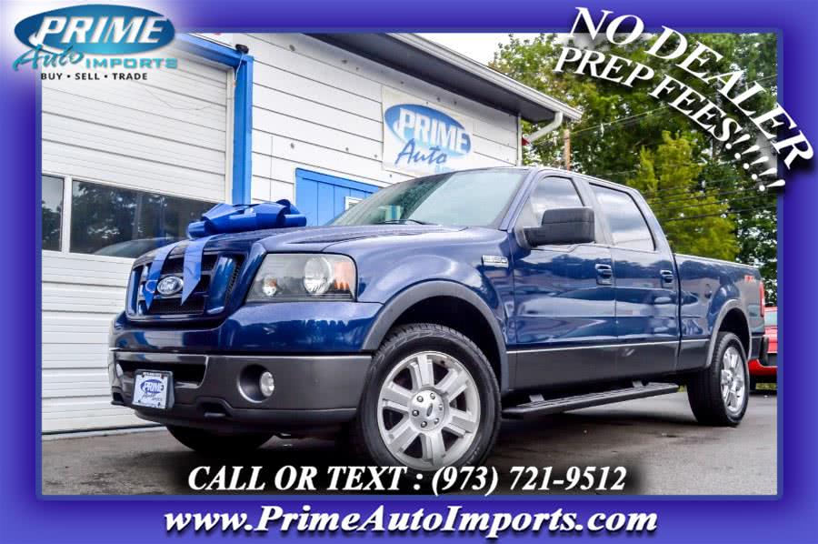 2008 Ford F-150 4WD SuperCrew 139" FX4, available for sale in Bloomingdale, New Jersey | Prime Auto Imports. Bloomingdale, New Jersey
