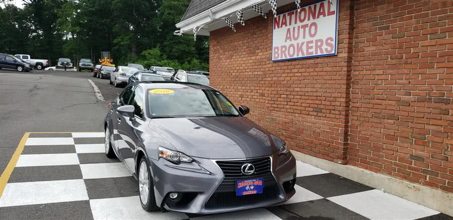 2016 Lexus IS 300 4dr Sdn AWD, available for sale in Waterbury, Connecticut | National Auto Brokers, Inc.. Waterbury, Connecticut