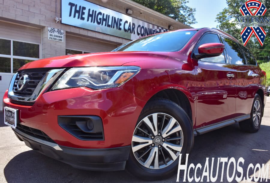 2017 Nissan Pathfinder 4x4 S, available for sale in Waterbury, Connecticut | Highline Car Connection. Waterbury, Connecticut