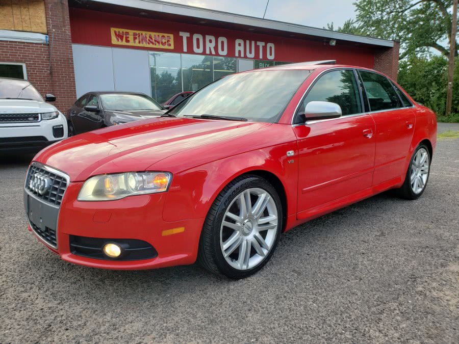 2007 Audi S4 6 Speed Manual Sedan Navi Quattro V8, available for sale in East Windsor, Connecticut | Toro Auto. East Windsor, Connecticut