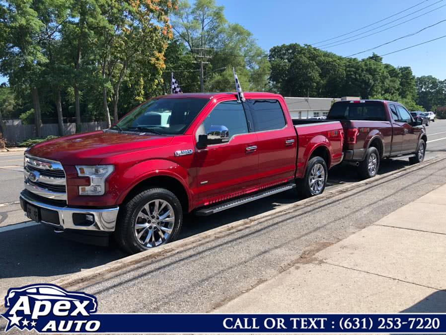 2017 Ford F-150 Lariat 4WD SuperCrew 6.5'' Box, available for sale in Selden, New York | Apex Auto. Selden, New York 2017 Ford F-150 Lariat 4WD SuperCrew 6.5'' Box, available for sale in Selden, New York | Apex Auto. Selden, New York