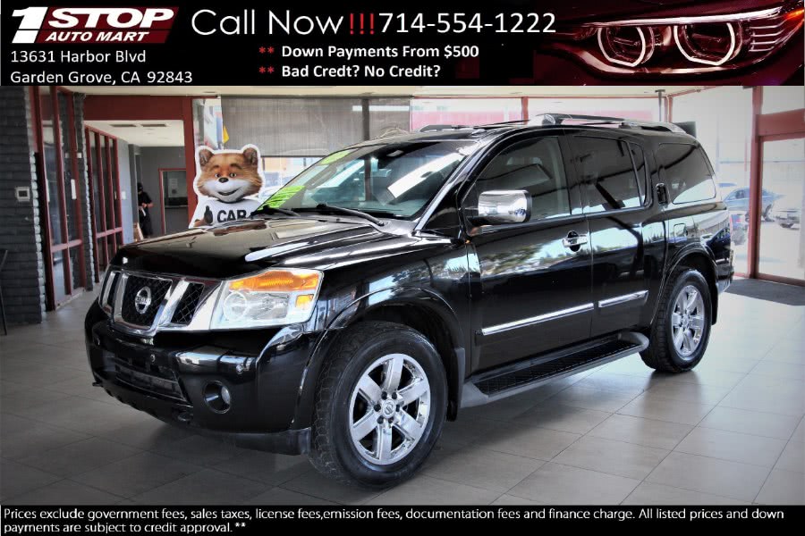 2012 Nissan Armada 4WD 4dr Platinum, available for sale in Garden Grove, California | 1 Stop Auto Mart Inc.. Garden Grove, California