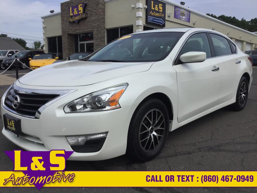 2013 Nissan Altima 4dr Sdn I4 2.5 SV, available for sale in Plantsville, Connecticut | L&S Automotive LLC. Plantsville, Connecticut