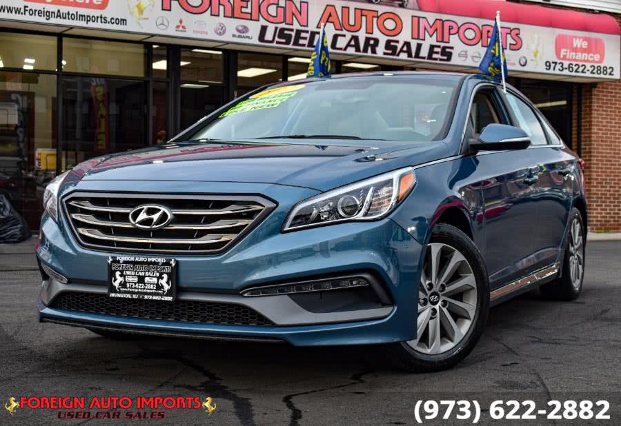2017 Hyundai Sonata Sport 2.4L, available for sale in Irvington, New Jersey | Foreign Auto Imports. Irvington, New Jersey