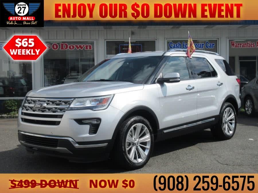 Used Ford Explorer Limited 4WD 2019 | Route 27 Auto Mall. Linden, New Jersey