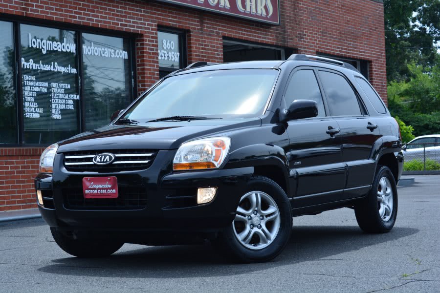 2007 Kia Sportage 4WD 4dr V6 Auto LX, available for sale in ENFIELD, Connecticut | Longmeadow Motor Cars. ENFIELD, Connecticut