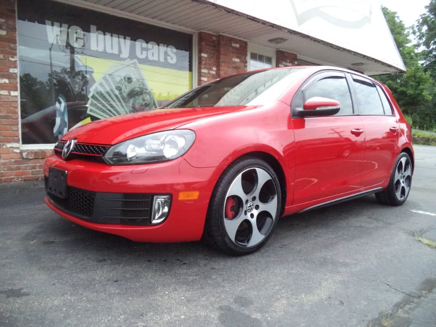 2012 Volkswagen GTI 4dr HB Man w/Conv & Sunroof, available for sale in Naugatuck, Connecticut | Riverside Motorcars, LLC. Naugatuck, Connecticut