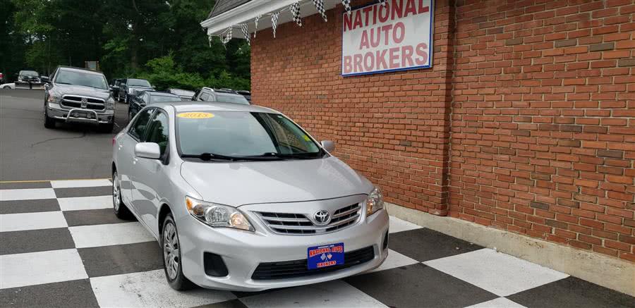 2013 Toyota Corolla 4dr Sdn Auto LE, available for sale in Waterbury, Connecticut | National Auto Brokers, Inc.. Waterbury, Connecticut