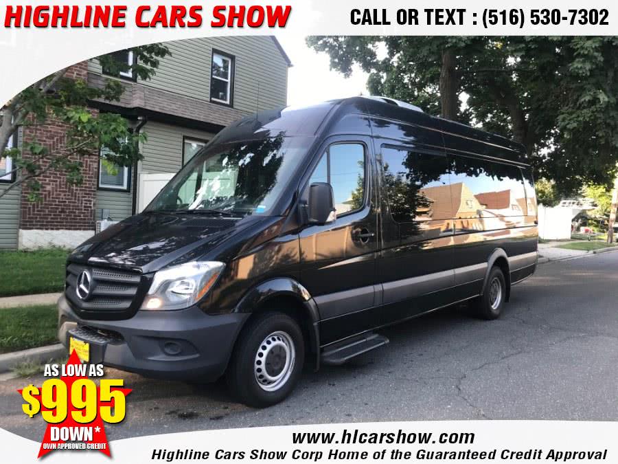 2017 Mercedes-Benz Sprinter Cargo Van 3500 High Roof V6 170" Extended RWD, available for sale in West Hempstead, New York | Highline Cars Show Corp. West Hempstead, New York
