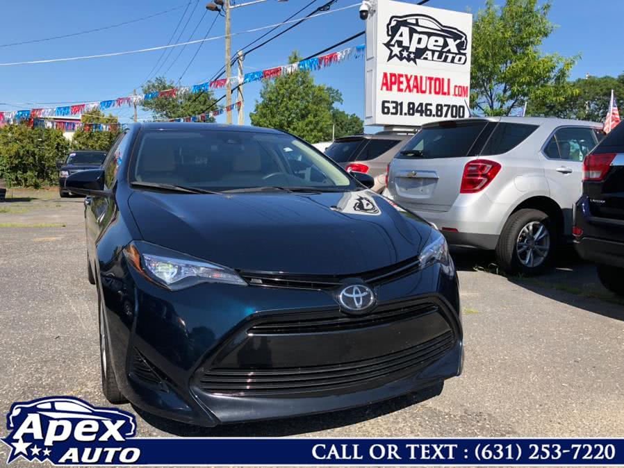 2018 Toyota Corolla LE CVT (Natl), available for sale in Selden, New York | Apex Auto. Selden, New York