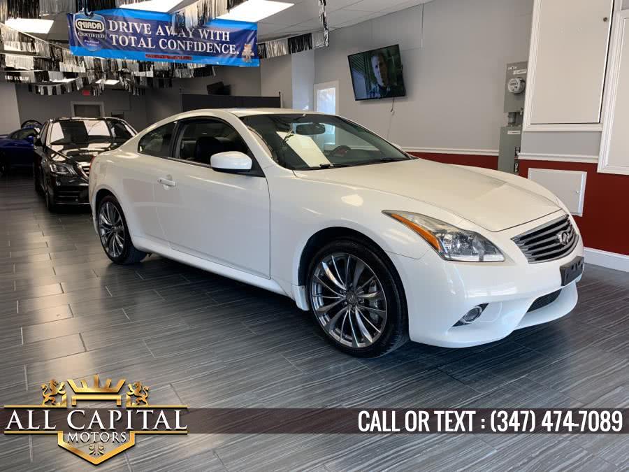 2013 Infiniti G37 Coupe 2dr x AWD SPORT, available for sale in Brooklyn, New York | All Capital Motors. Brooklyn, New York